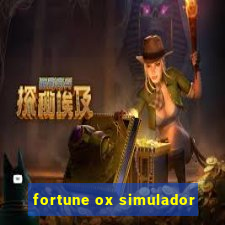 fortune ox simulador